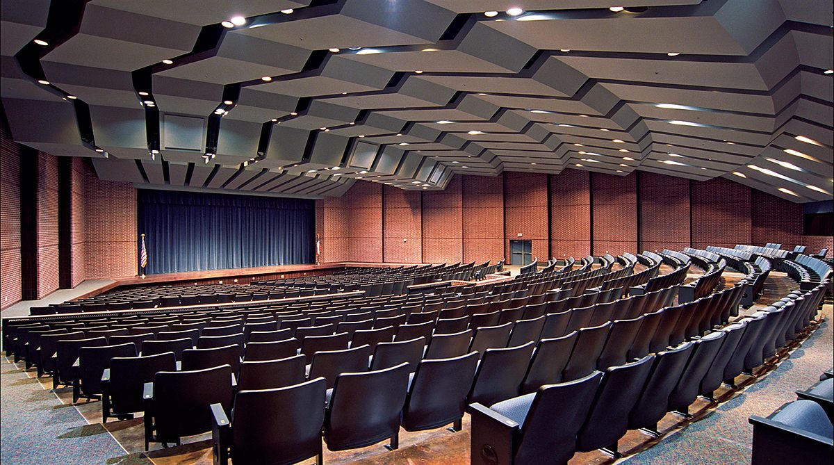 College Park High School auditorium, Conroe ISD
