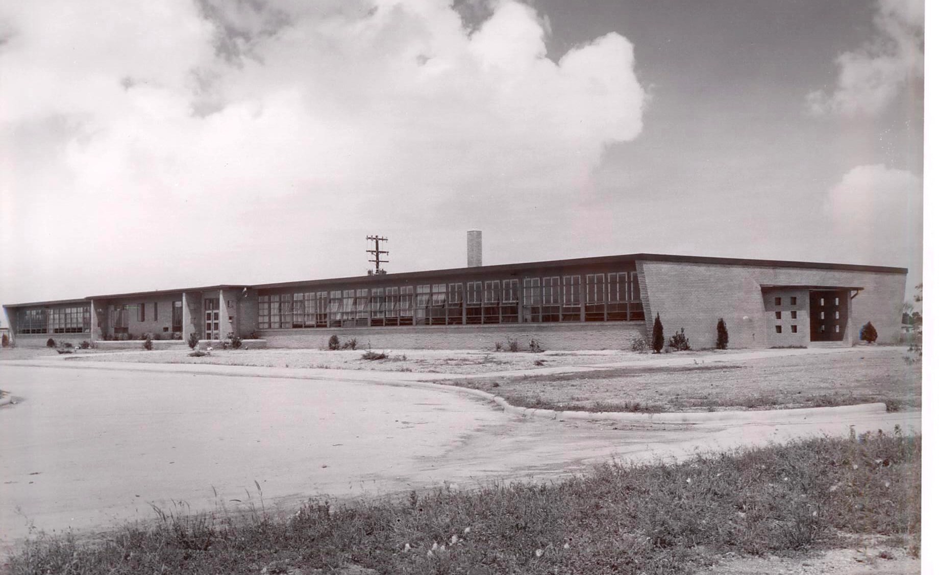 Elementary school construction, 1950s