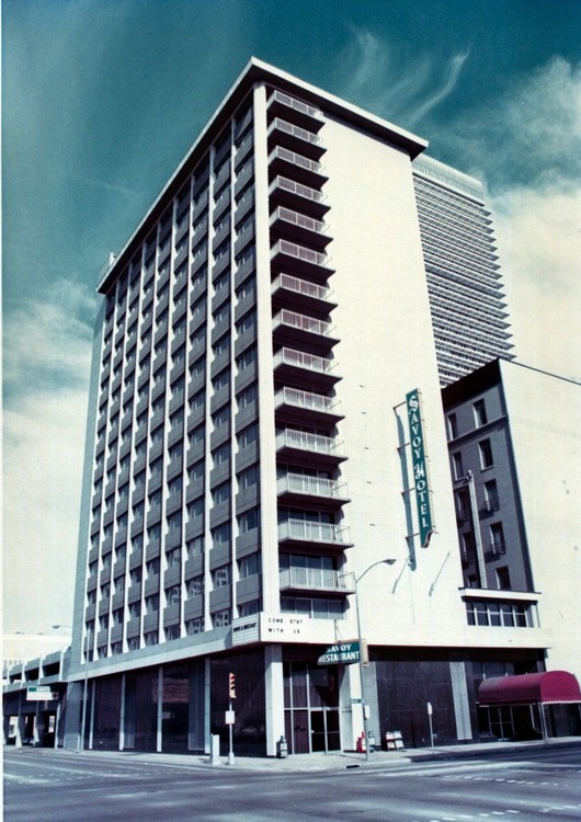 Savoy Hotel Addition 1966